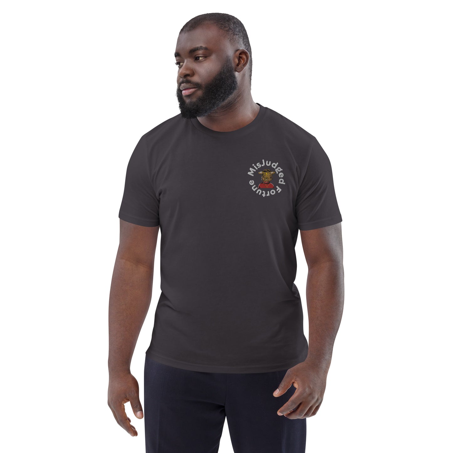Embroidered Headshot Tee